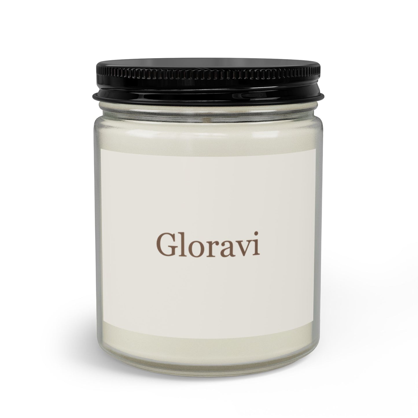 Gloravi Evening Ritual candle set gift box packaging flat lay with ribbon