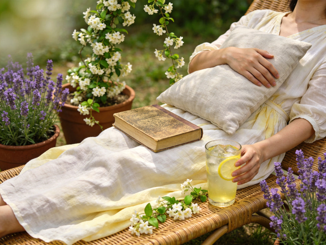 Summer Slow Living: Breezy Fabrics & Lazy Afternoons for Intentional Comfort