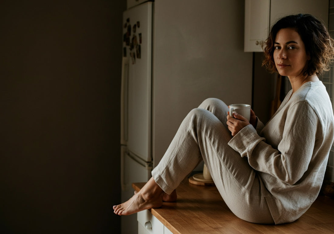 How to Style Wide-Leg Lounge Pants Beyond the Couch