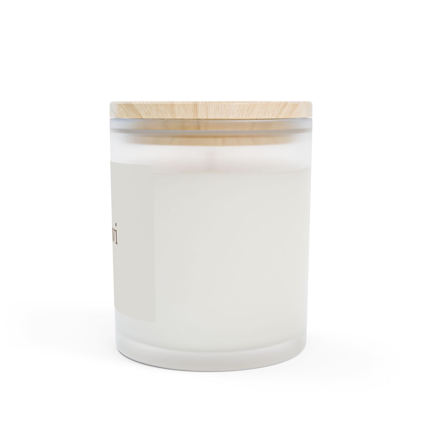 Gloravi frosted glass candle 9 scents — calm and self-care atmosphere