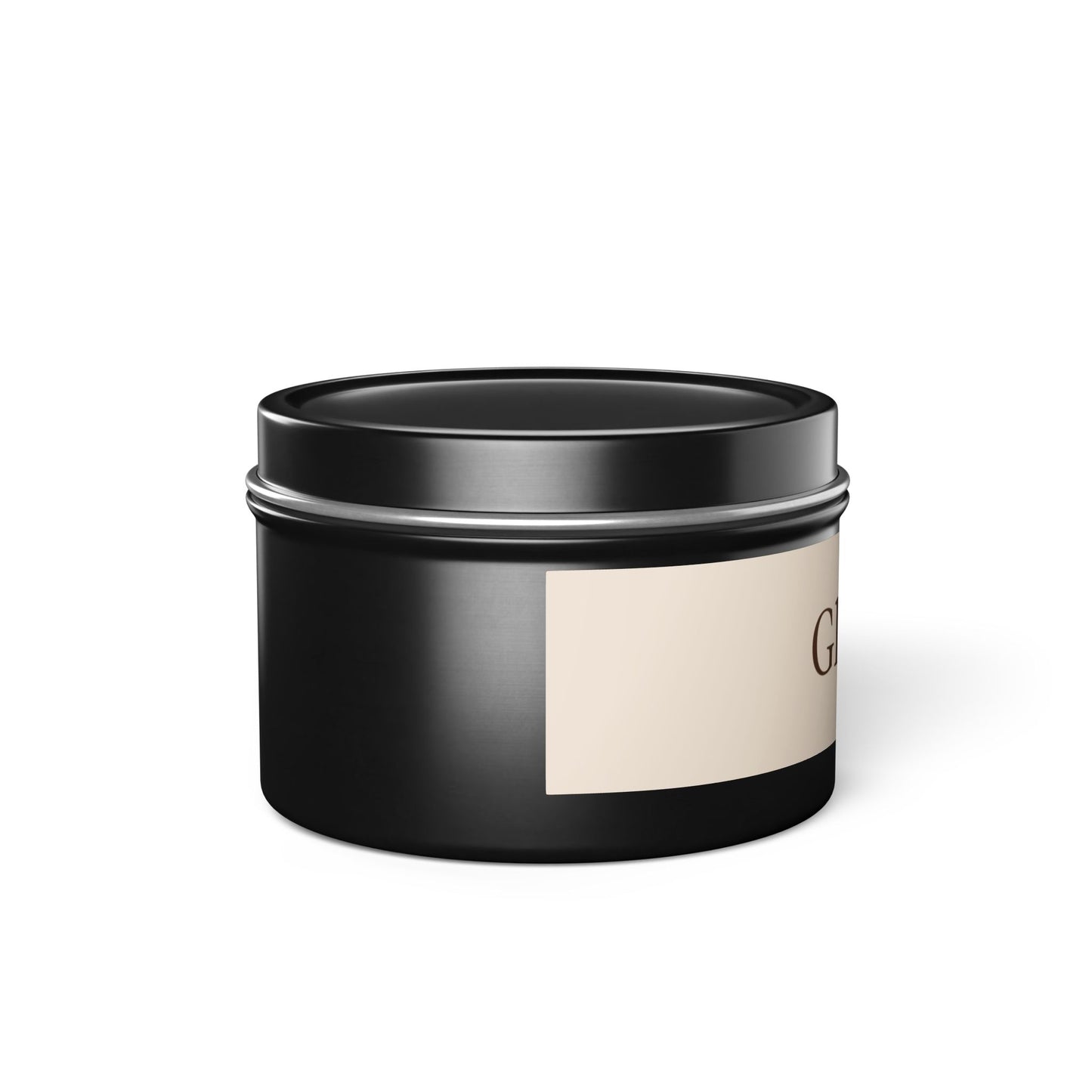 Gloravi Clarity soy tin candle — matte finish, 4oz