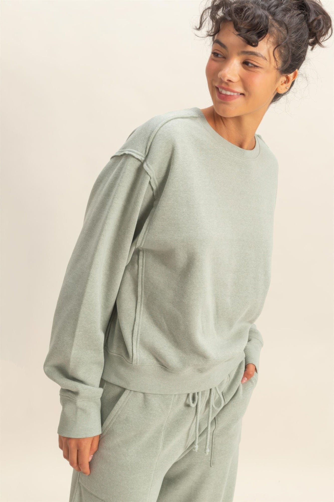Soft Edge Burnout Sweatshirt — Lifestyle | Gloravi